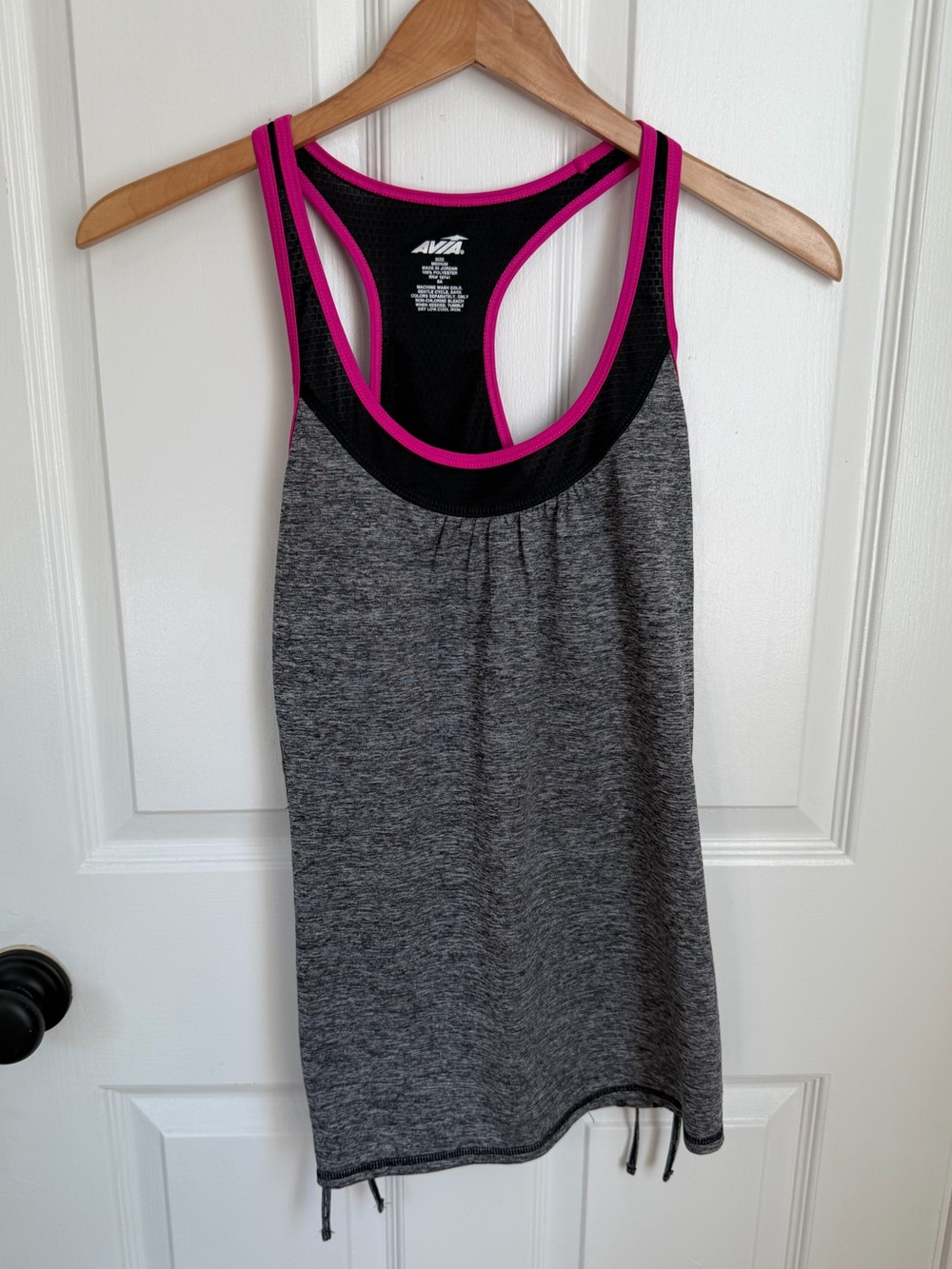 🍂 5/$25 Magenta and Gray Athletic Tank